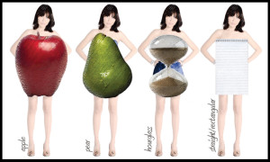 wedding dress body type