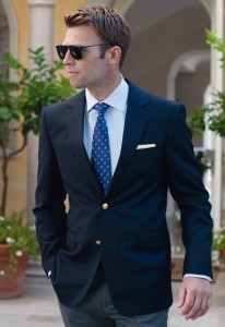 navy blue blazer