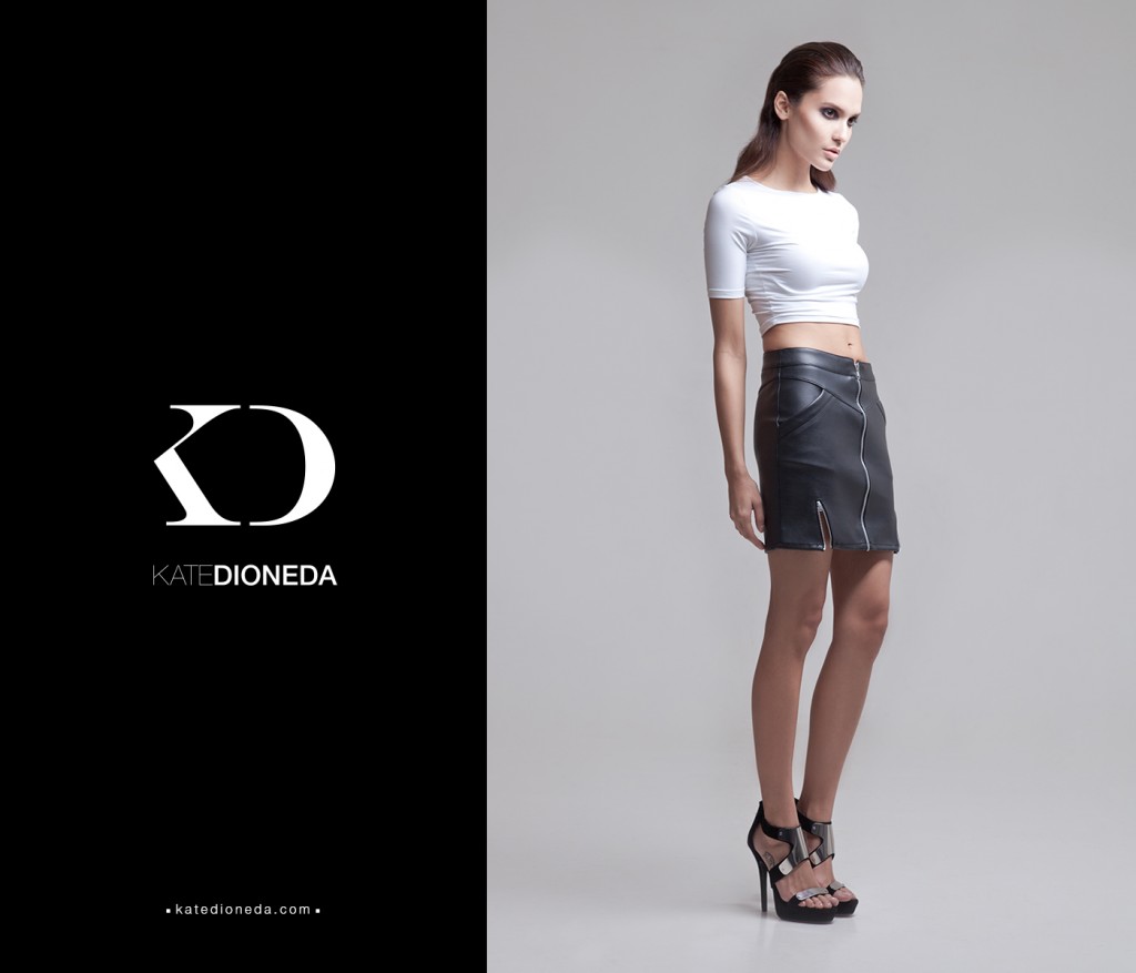 Kate-Dioneda-Campaign-Composition01-WhiteCropTop&BlackMiniSkirt