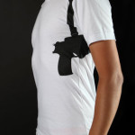 gun in the holster gun in the holster