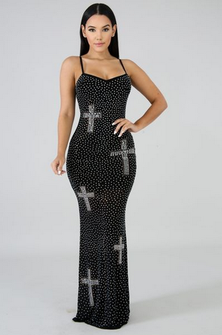 Keeping It Good Maxi Dress by BardiBoutique